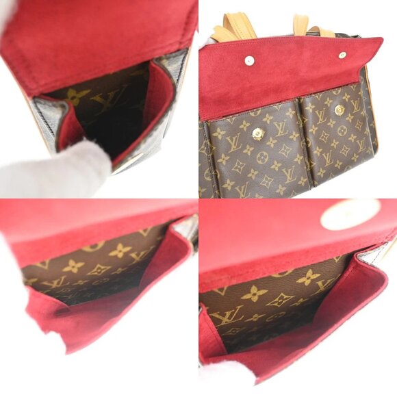 LOUIS VUITTON Multipli Cite Shoulder Bag Monogram Leather Brown 888-082525 - Picture 11 of 16